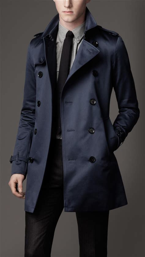 mens burberry trench coats|Burberry trench coat men's navy.